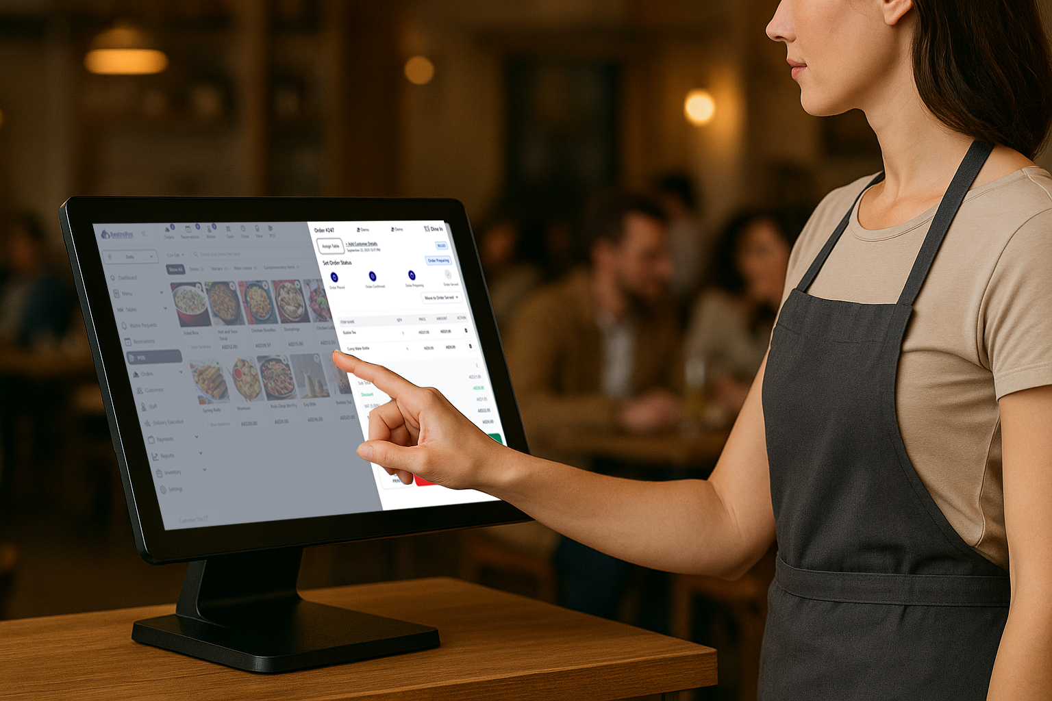 QR code restaurant menu